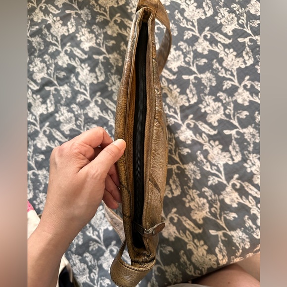 Vintage leather Jane Yoo Painted bag - Picture 4 of 12